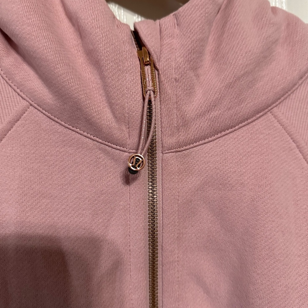lululemon athletica Light Pink Full-Zip Hooded Sweatshirt - Picture 3 of 8